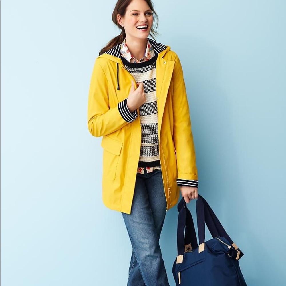 Talbot Yellow Raincoat NWOT